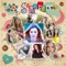 Create Best album style pics with photo scrapbook collage