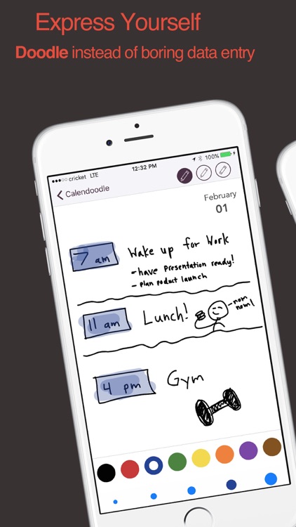 Sketch Calendar - Doodle and Paint Your Day