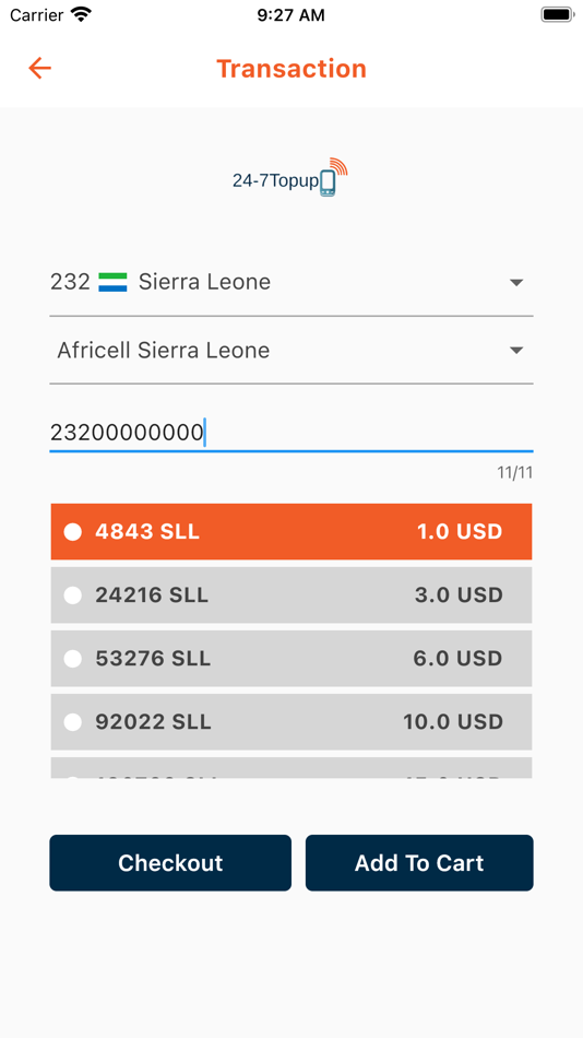 #3. 24-7 Topup (iOS) 由: BAAJA Technologies LLC