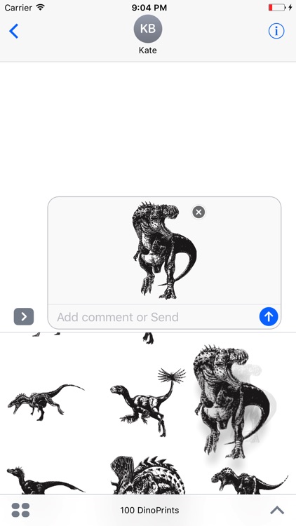 100 DinoPrints