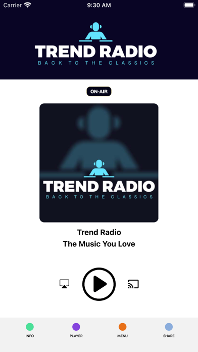 Trend Radio Screenshot