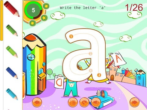 就学前ゲームのためのABCアルファベット学習手紙のおすすめ画像1