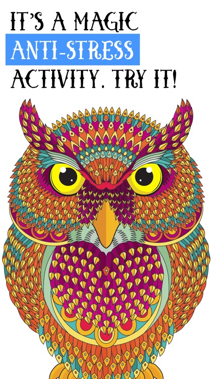 Anti-stress Coloring Book!