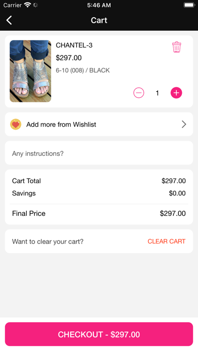 Miami Shoe Wholesale Screenshot