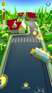 drifting school bus iphone screenshot 1