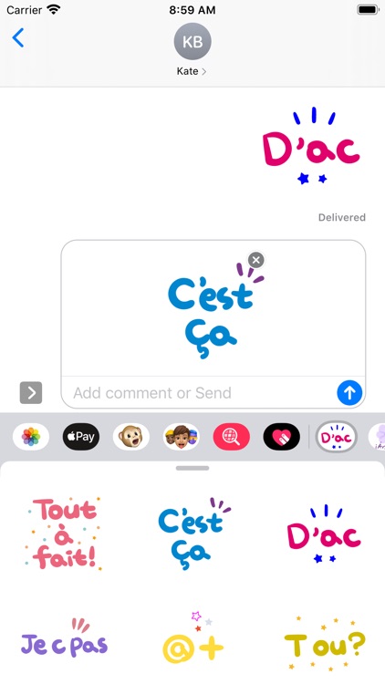 Pretty letter for French2