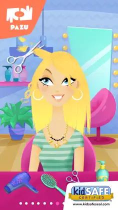 Girls Hair Salon - Screenshot 1