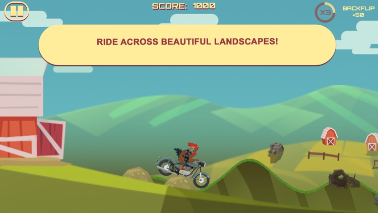 Bike Animal Race: Motorcycle Farm Escape