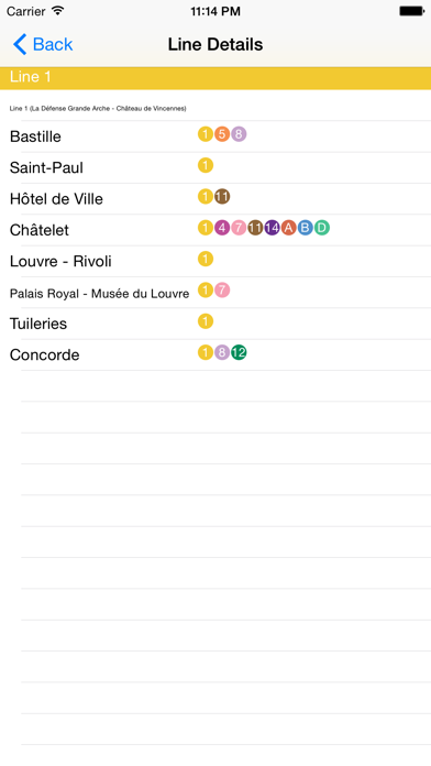 Paris Metro Route Planner Screenshot