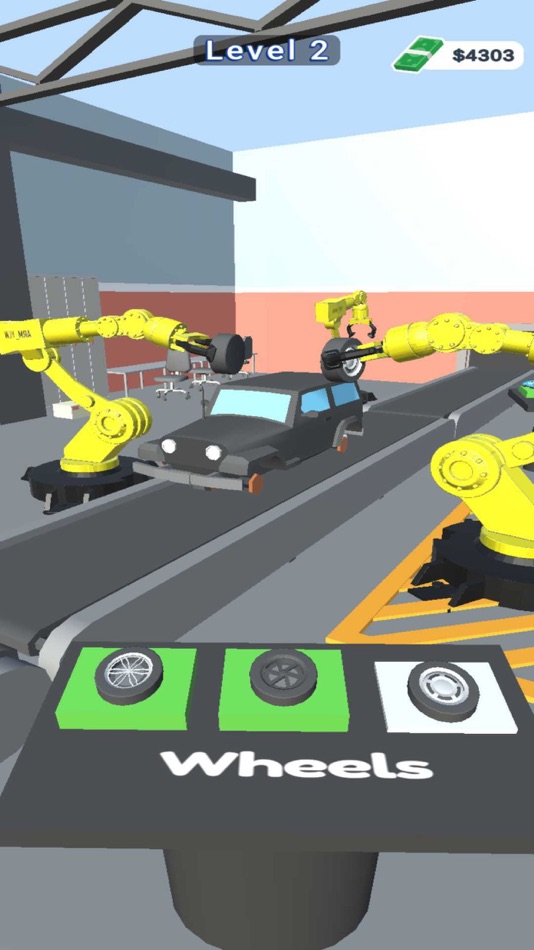 #5. Hyper Car Factory (iOS) Podle: LudosLabs