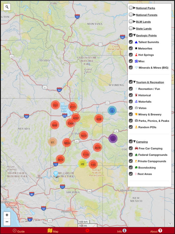 Screenshot #4 pour Outdoor Explorer Utah - Map