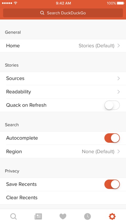 DuckDuckGo Search & Stories screenshot-4