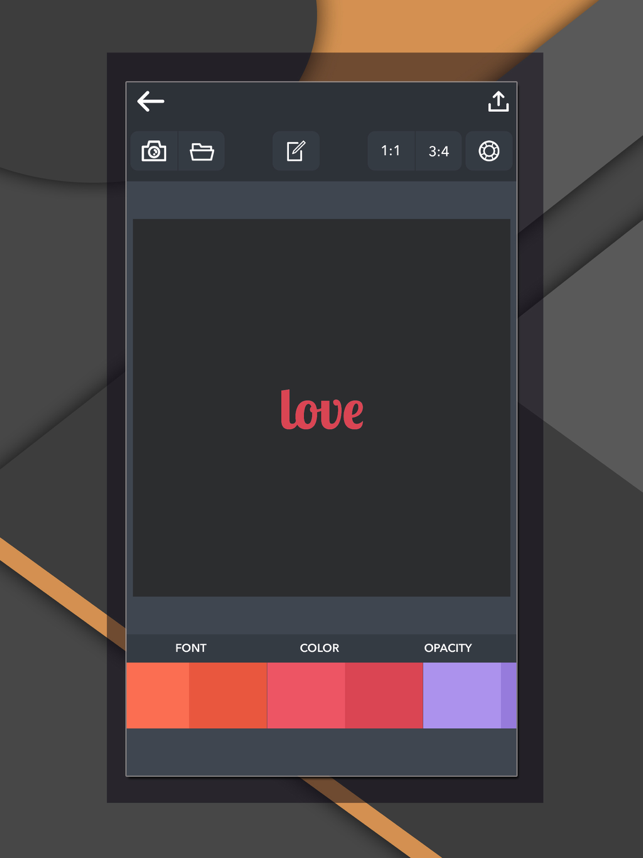 ‎Fancy Text Maker-Wallpaper & Background Maker Capture d'écran