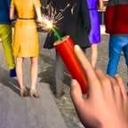 VR Bang Fireworks 3D New Year