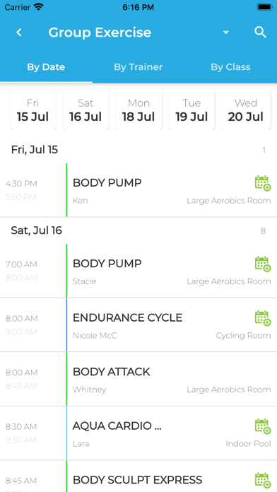 Ogden Athletic Club - CAC Screenshot