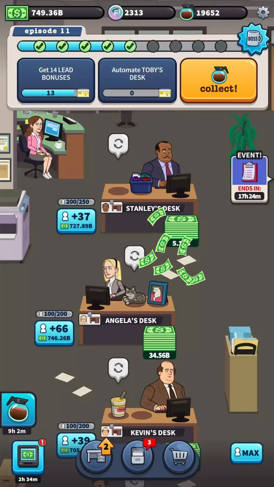 #1. The Office: Somehow We Manage (iOS) 由: Eastside Games