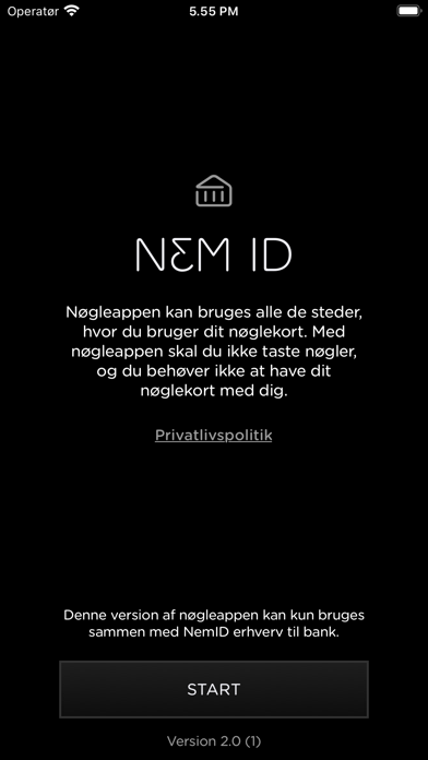 Screenshot #2 pour NemID nøgleapp erhv. til bank