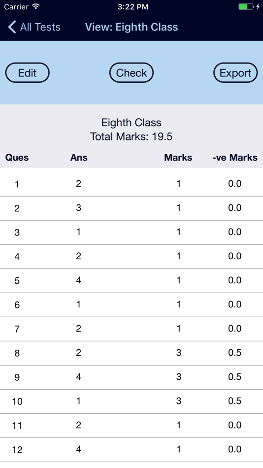 #5. Easy MCQ Checker (iOS) 由: Jasminder Pal Singh