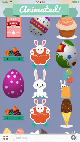 Game screenshot Easter Animated Stickers apk