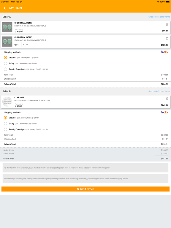 MatchRX iPad screenshot 5 - Medical app
