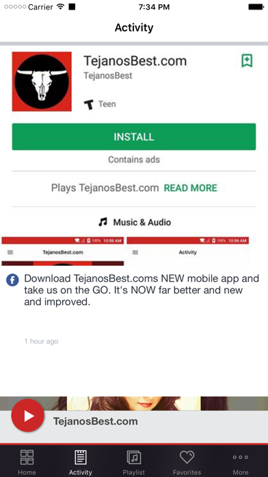 TejanosBest.com screenshot 2