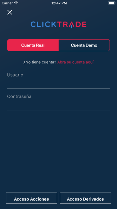 Screenshot #1 pour ClickTrade