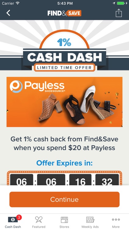 Find&Save - Cash Back, Coupons, and Local Shopping
