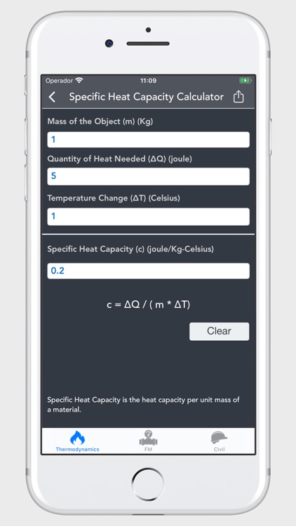 Thermodynamics Calculator screenshot-4