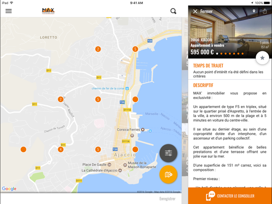 Screenshot #5 pour Max Immobilier Agence immobilière Corse à Ajaccio