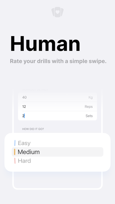 WorkHard Fitness Screenshot