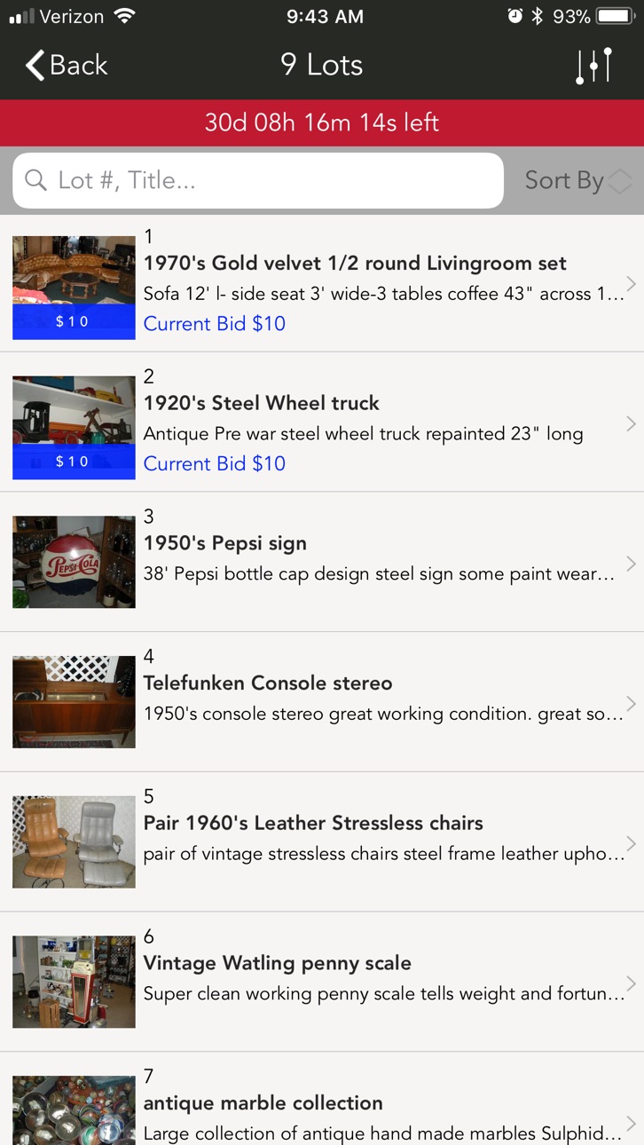 iPhone screenshot