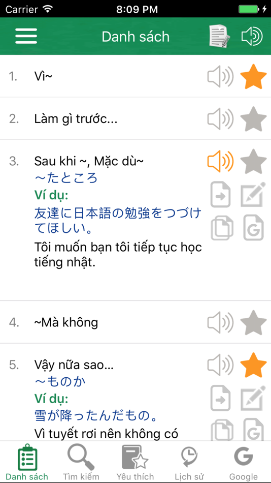 Từ vựng, ngữ pháp tiếng Nhật JPLT N4 (Phần 1) - 2.1 - (iOS)