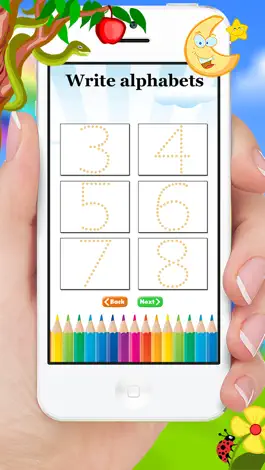Game screenshot Write Alphabet ABC and Numers - Writing for Kids hack