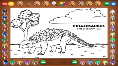 Coloring Book 2: Dinosaurs Screenshot