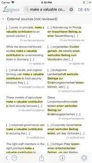 Dictionary Linguee iphone bilder 3