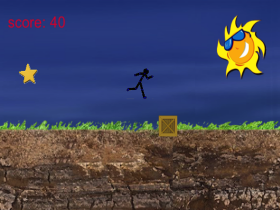 Screenshot #5 pour Cartoon Stickman: Jump And Run On Road