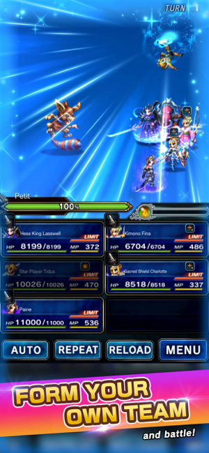 ‎FINAL FANTASY BRAVE EXVIUS Capture d'écran