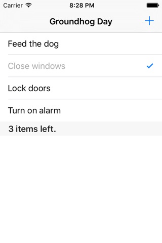 Groundhog Day - To Do List for Daily Tasks screenshot 2