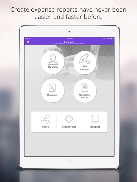 Screenshot #4 pour Quick Expense Reporting