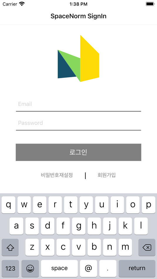 #1. SpaceNorm (iOS) 由: 정양모빌리티