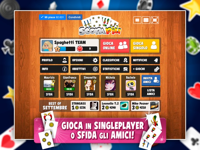 Scopa Più - Giochi di Carte on the App Store