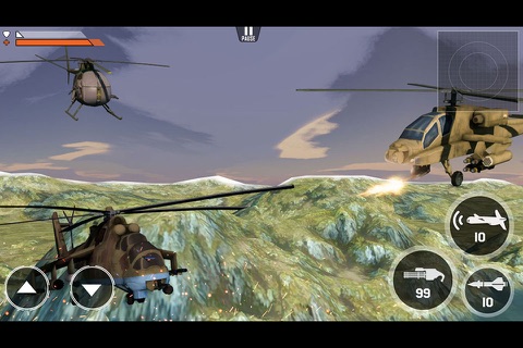 Gunship Air Battle : Helicopter War game 2017 screenshot 4