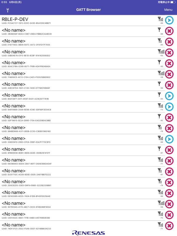 Screenshot #4 pour GATTBrowser
