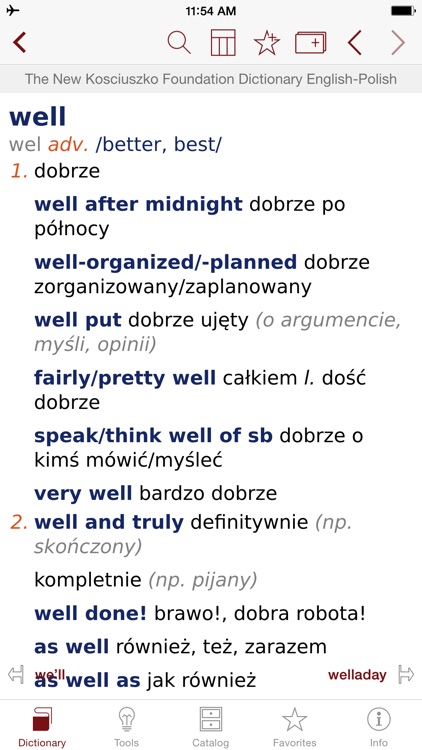 KF Eng Polish Dictionary