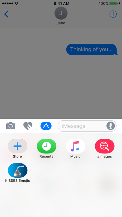 Screenshot #2 pour KISSES Emojis