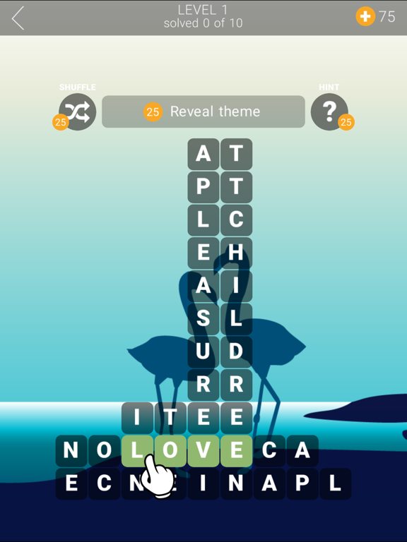 Clear Words iPad screenshot