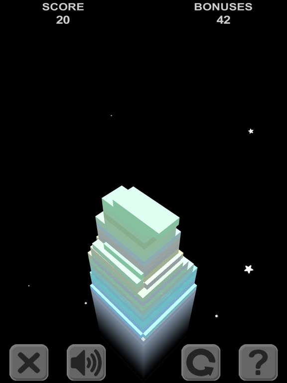 Color Tower. Collect platforms iPad screenshot