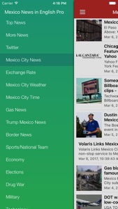 Mexico News in English & Radio - Latest Headlines screenshot #2 for iPhone