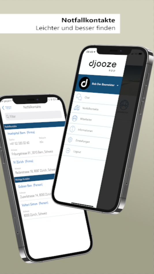 #5. djooze Pro | Dispo App Schweiz (iOS) Podle: Gartenmann Software AG