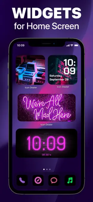 Captura 3 App. Themes: Aesthetic Iconas iphone